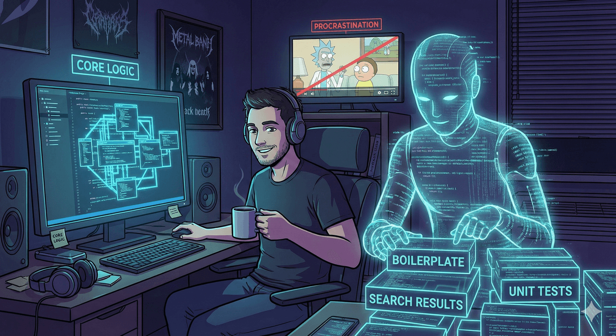 Cover image: The Death of Procrastination: How LLMs Replaced My Excuses