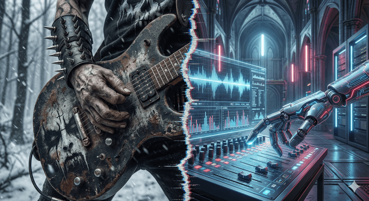 Cover image: Why AI Can't Make Black Metal