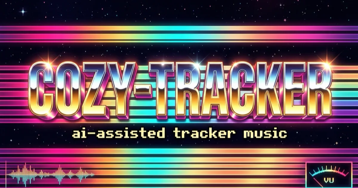 Cover image: Introducing cozy-tracker: adaptive game music from a deaf composer