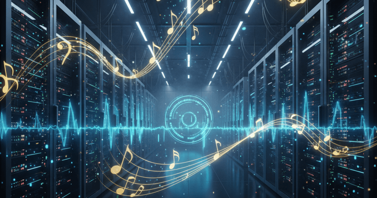 Cover image: Music by the LLM, for the LLM